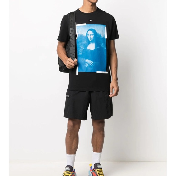 ✨SOLD✨OFF-WHITE MONALISA SLIM TEE (S) - Picture 2 of 10